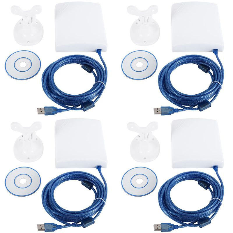 Outdoor Power Adapter Usb - 効率的な4X 150Mbps高利得14Dbiアンテナ、5Mケーブル付きワイヤレスUSBアダプター、高出力屋外防水長距離WiFi受信機
