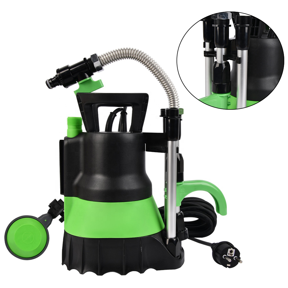 Water Pump Submersible - VERTAK 350W電動水中ポンプ 家庭用高流量5200 L/h雨水ポンプ 水中ポンプ