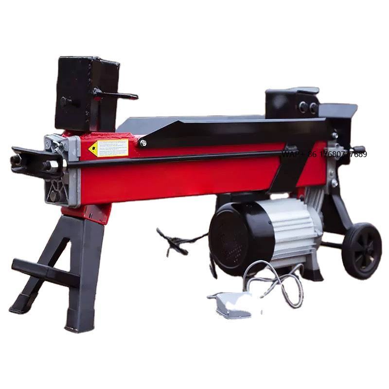 Log Splitter Electric - 5トン油圧式電動小型薪割り機販売中 家庭用薪割り機 油圧式木材割り機