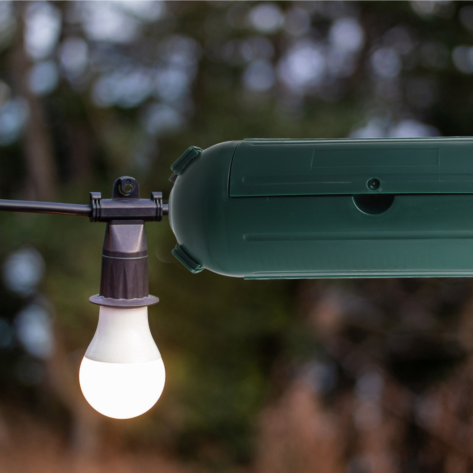 Outdoor Power Strip With Cover - 延長コード安全ジャンクションボックスアップグレード爪付き屋外防水電気接続カバー電源タップボックスコード保護