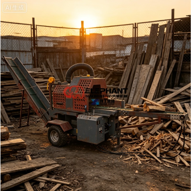 Log Splitter Electric - ホットセール 20トン自動電動薪割り機 油圧式丸太割り機付き木材加工機