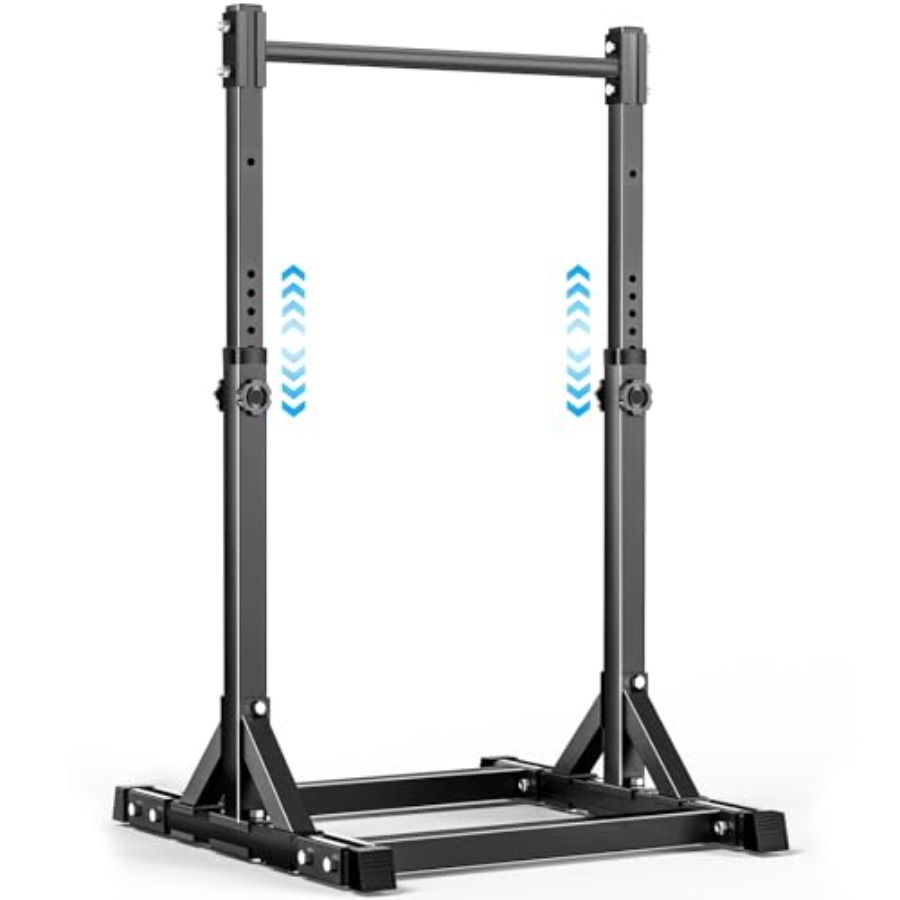 Outdoor Power Tower Pull Up Bar - 自立式調整可能懸垂バー ホームジム 屋内外兼用 ヘビーデューティー多機能パワータワー ステーション 滑り止め付き