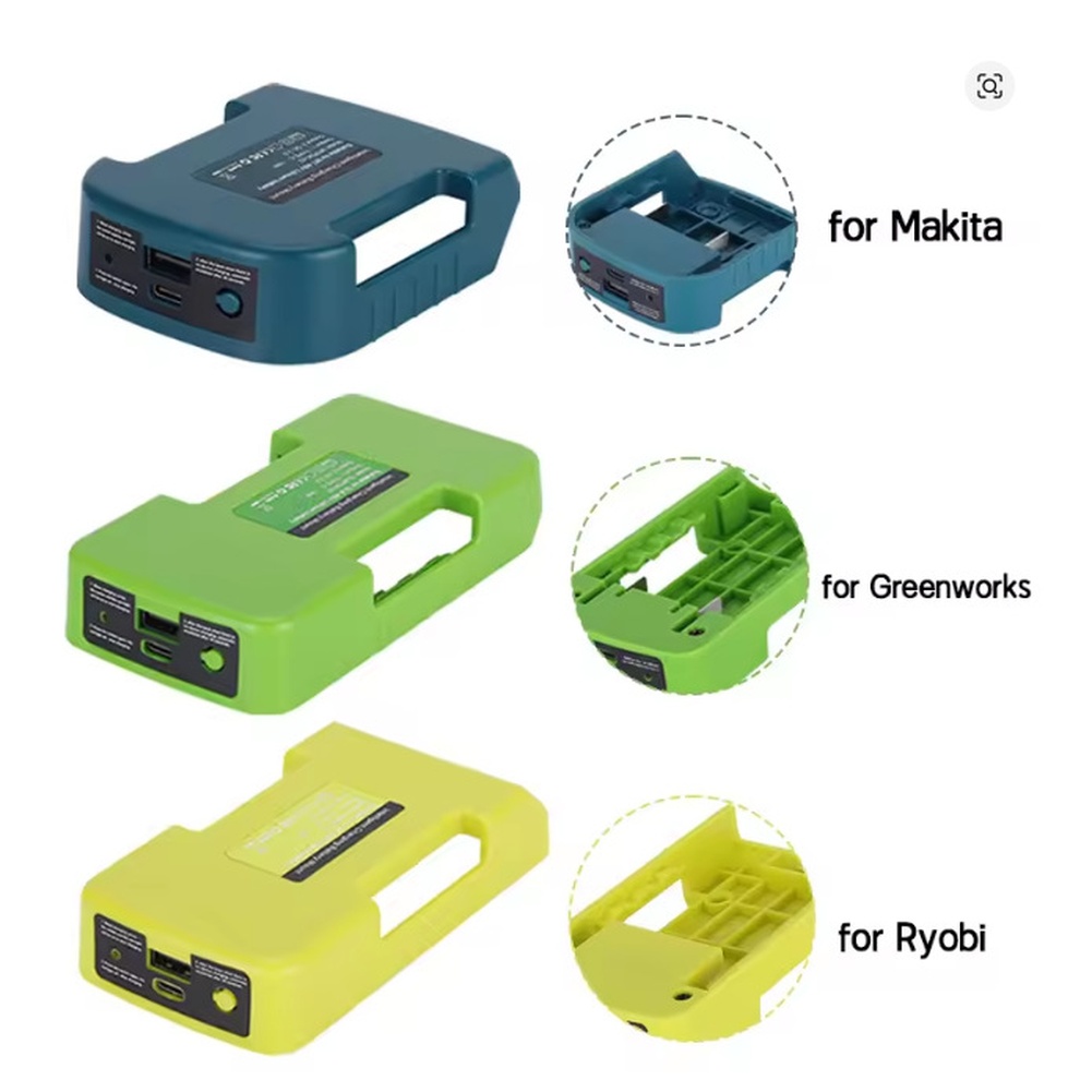 Outdoor Power Adapter Usb - 40V ベルトアタッチメント USB 充電器アダプター充電器 パワーツール用充電器 外出先での充電