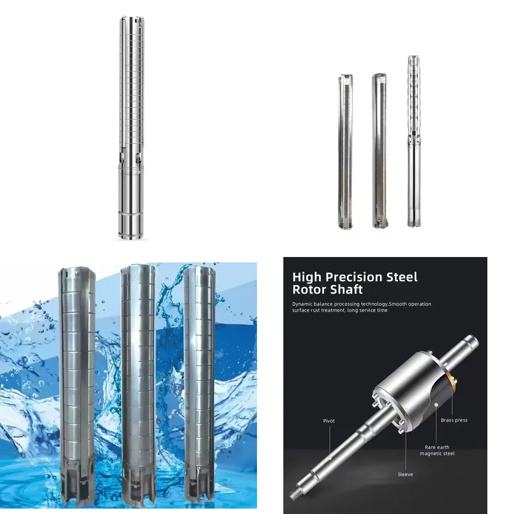 Water Pump Submersible - インテリジェントコアインダストリーズ ステンレス製深井戸用水中ポンプ 太陽光発電式浄水モーター OEM対応 低価格