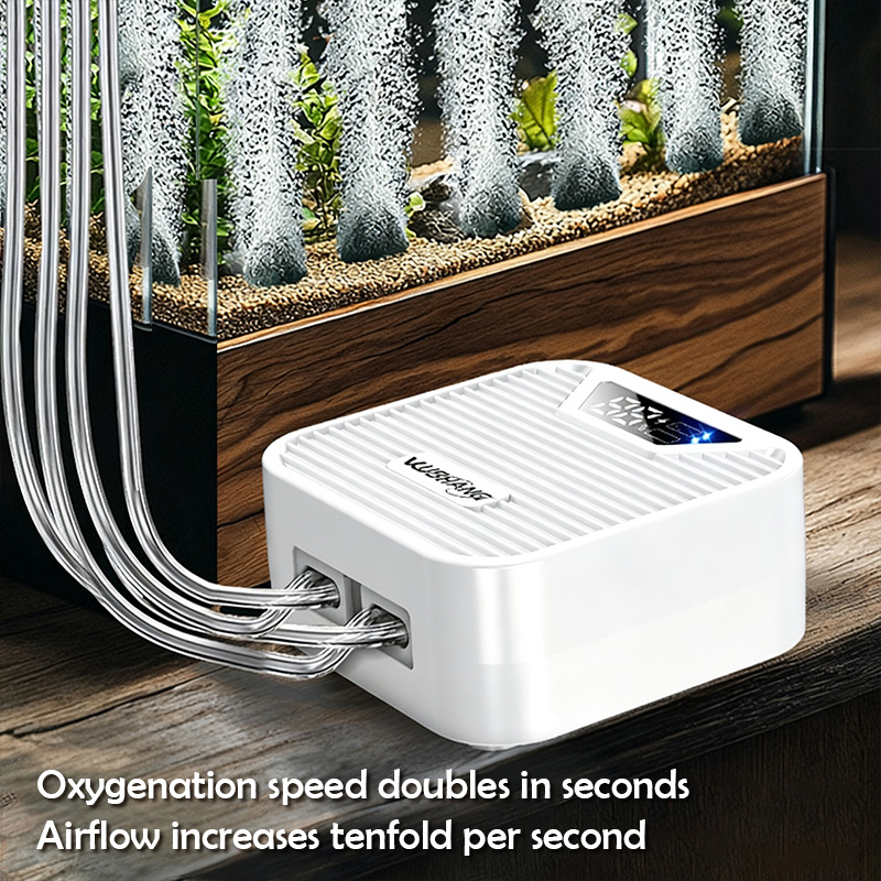 Outdoor Usb Power Adapter - 3W水槽用酸素ポンプ釣り用酸素供給器屋外水槽USB充電式酸素供給器静音デュアル/4口出力