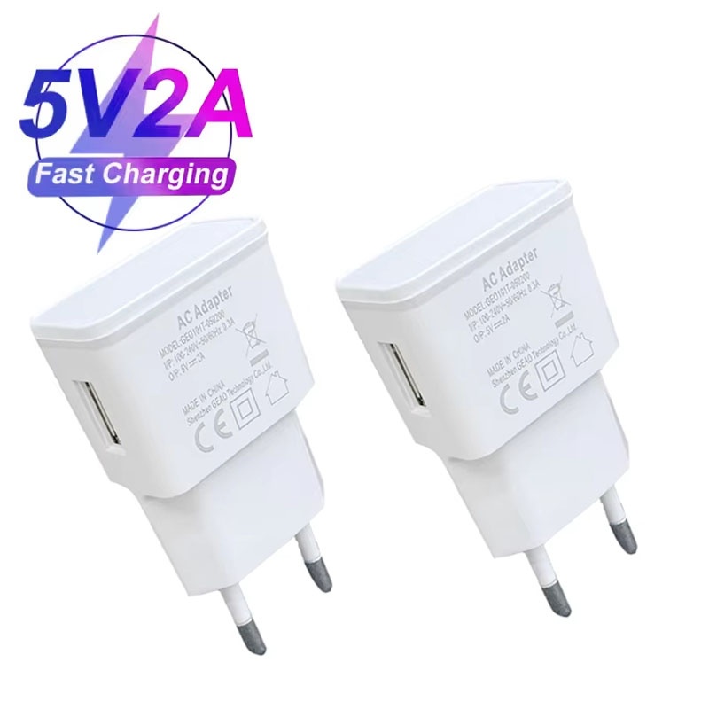 Outdoor Usb Power Adapter - ユニバーサルEUプラグ 5V1A デュアルUSB充電器 携帯電話用旅行用壁掛け電源アダプター ポータブルEUプラグ iPhone、Xiaomi、Huawei、OnePlus対応