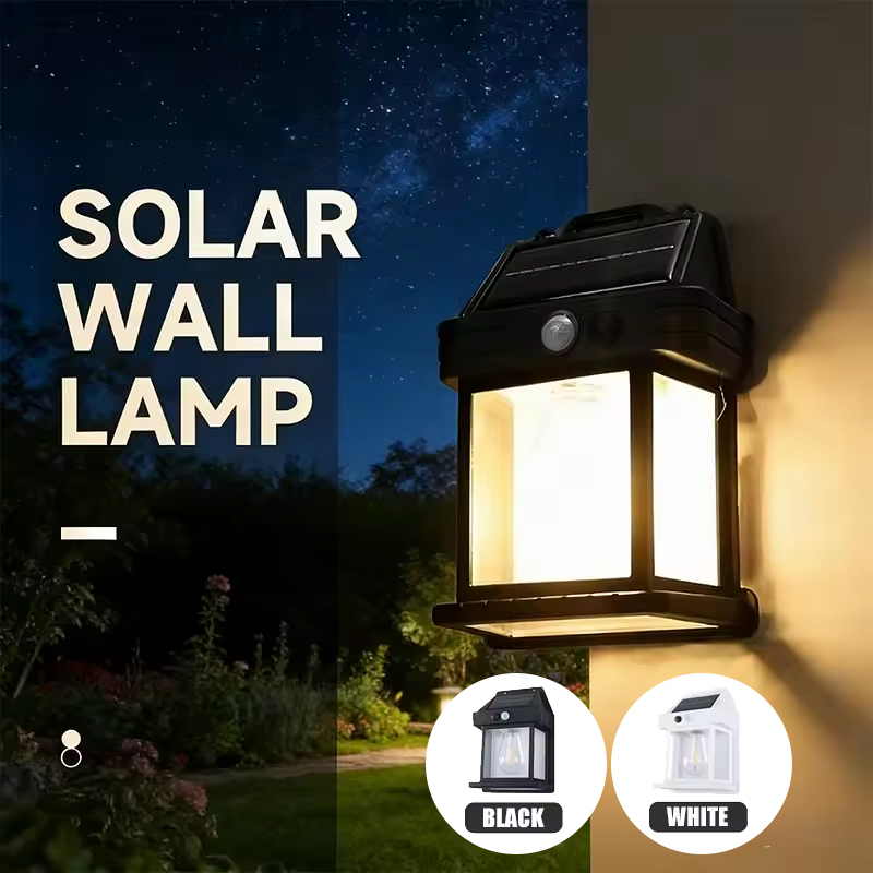 Outdoor Power Outlet Weatherproof - 屋外ソーラーウォールランプ IP65 防水モーションセンサー LED 安全ナイトライト パティオ、中庭、ポーチ、納屋、ガレージ用