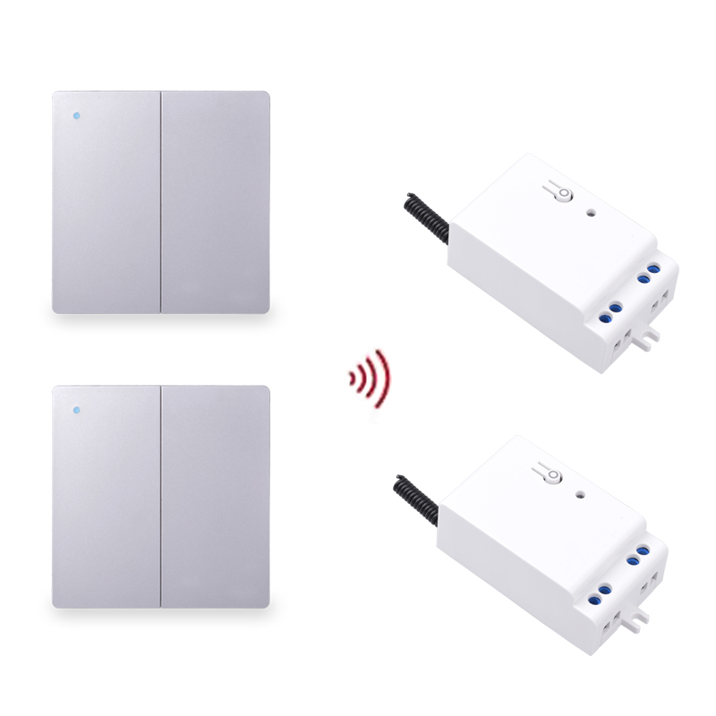 Outdoor Power Outlet With Remote Control - ワイヤレスRf433ウォールライト,セルフパワー,リモコン,バッテリーなし,ケーブルなし,防水ip54,屋内,屋外,白,グレー,ゴールド