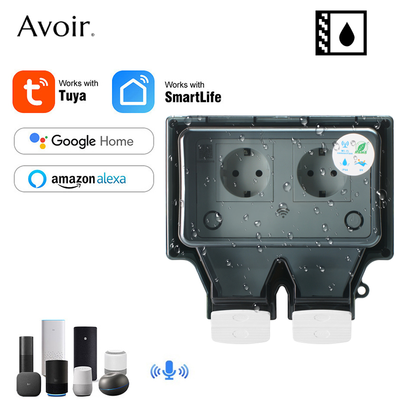 Savortuya-電気壁コンセント,防水,wifiとEU規 - Outdoor Power Usa のレビューと価格