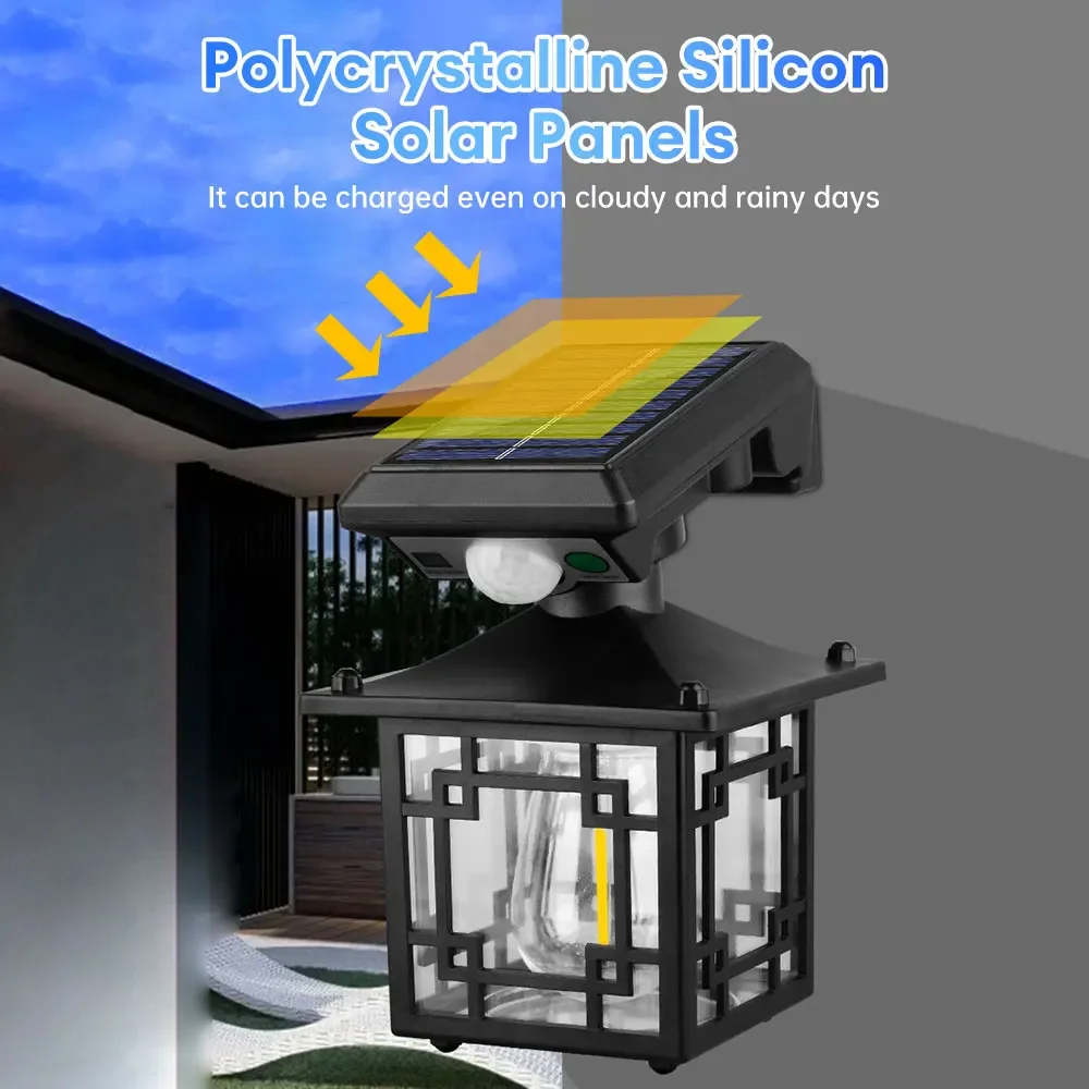 レトロソーラー屋外壁ランプIP65防水庭装飾LEDライト、モ - Outdoor Power Outlet Weatherproof のレビューと価格