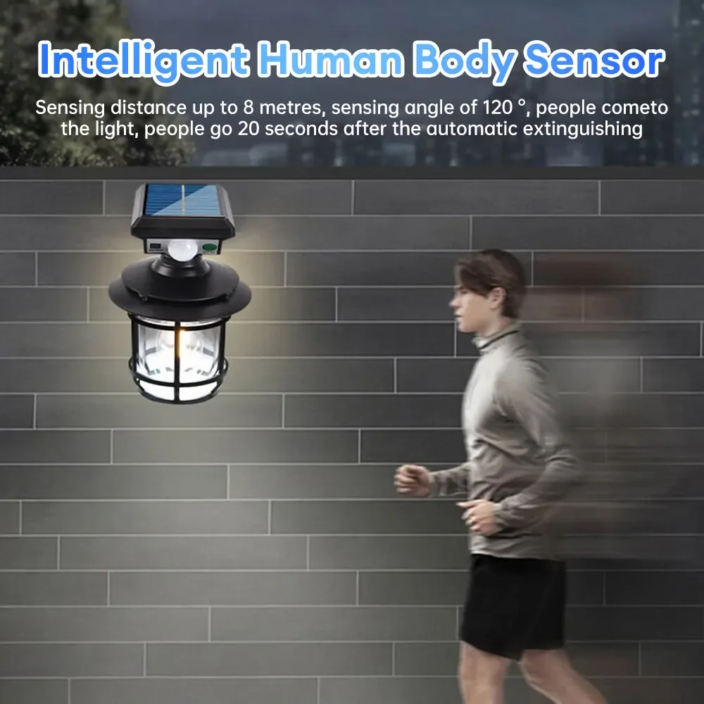 レトロソーラー屋外壁ランプIP65防水庭装飾LEDライト、モ - Outdoor Power Outlet Weatherproof のレビューと価格