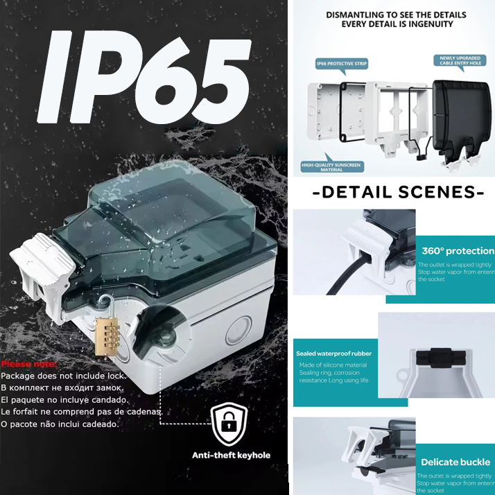 FUNAYA スイス Tuya 屋外防水ソケット IP66  - Outdoor Power Outlet With Remote Control のレビューと価格