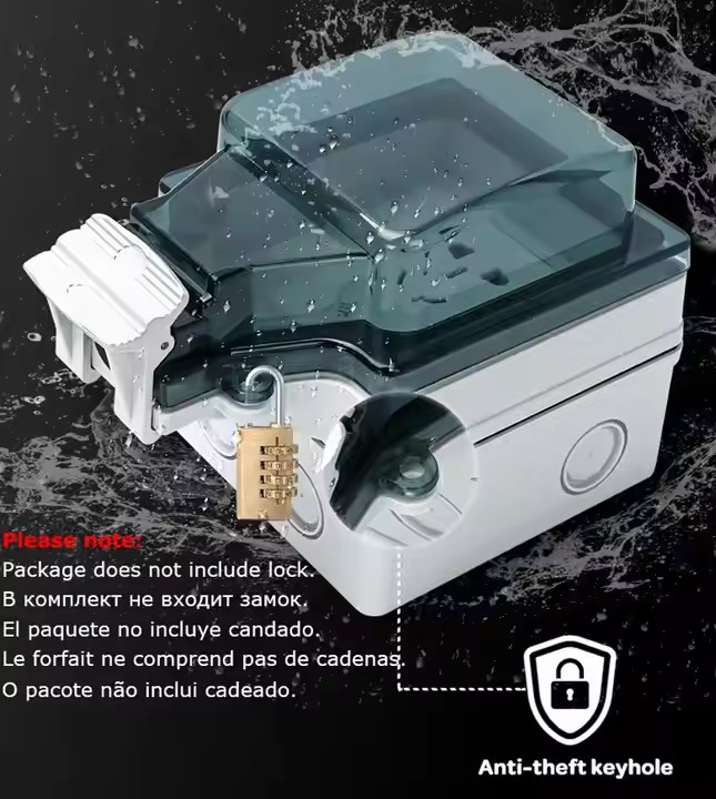 FUNAYA スイス Tuya 屋外防水ソケット IP66  - Outdoor Power Outlet With Remote Control のレビューと価格