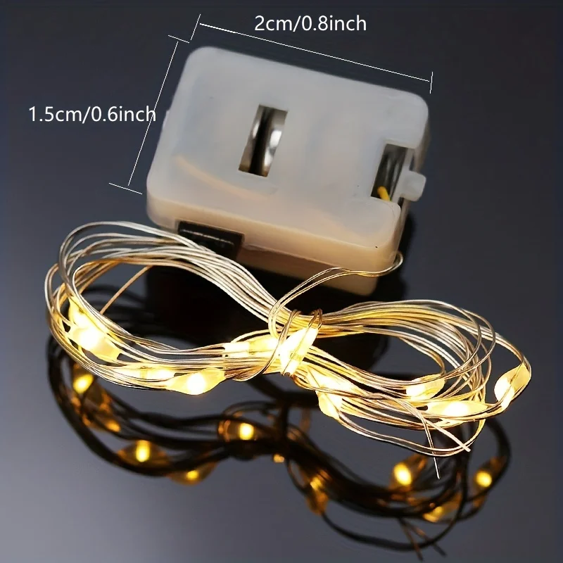 防水ミニフェアリーライト,3つの速度モード,クリスマスデコレ - Outdoor Power For Christmas Lights のレビューと価格