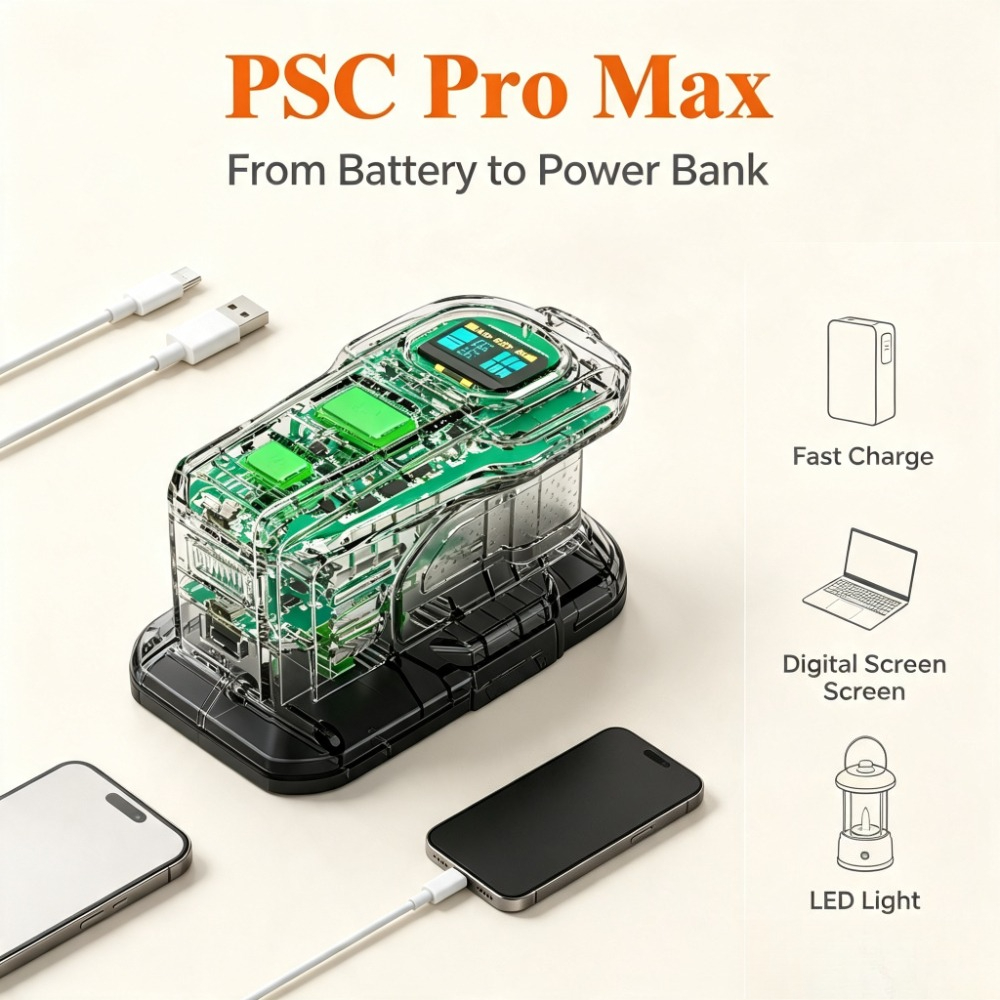 PSC Pro Max リョービ 18V ONE+ バッテリ - Outdoor Usb Power Adapter のレビューと価格