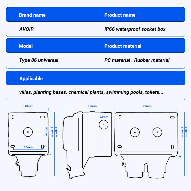 Avoir IP66 屋外防水ソケットイスラエルプラグ Tu - Outdoor Power Outlet With Remote Control のレビューと価格