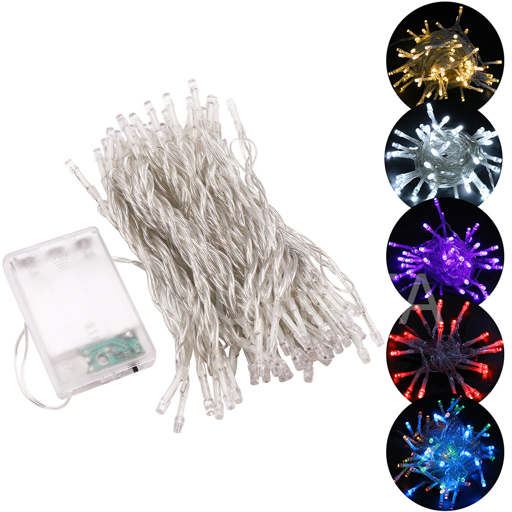 フェアリーライト10m,5m,3m,2m,電池式,防水,家庭 - Outdoor Power For Christmas Lights のレビューと価格