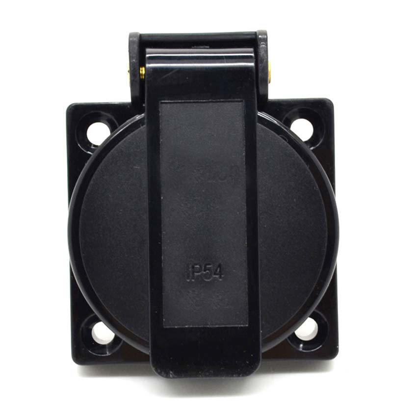2 個黒 10A 15A オーストラリア屋外産業防水ソケット - Outdoor Power Receptacle のレビューと価格