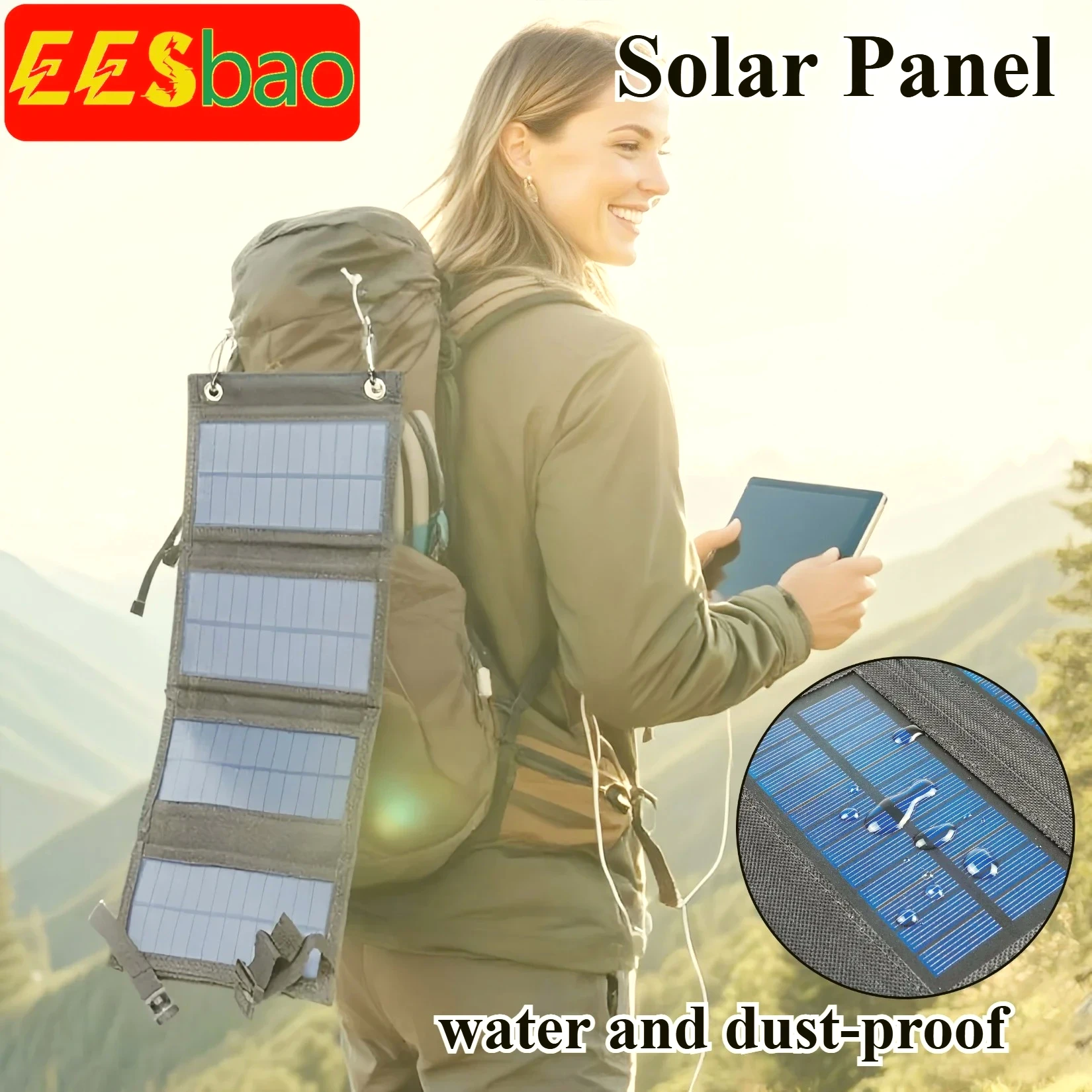25W-100W 折りたたみ式 5V 耐候性 USB ソーラ - Outdoor Usb Power Bank のレビューと価格