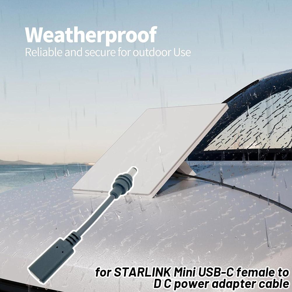STARLINK Mini用USB-C-DC電源ケーブル U - Outdoor Usb Power Adapter のレビューと価格