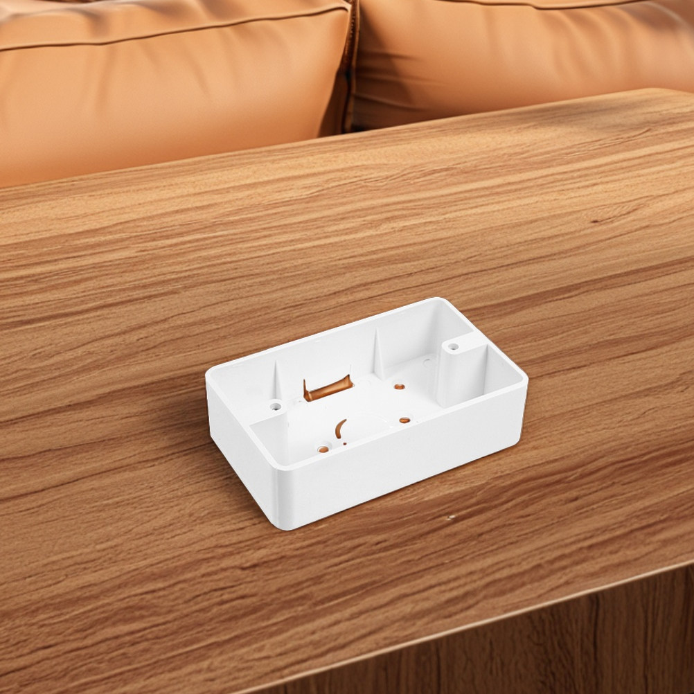 4個入り 防水ABSプラスチック製レセプタクルボックス 2連 - Outdoor Power Receptacle のレビューと価格