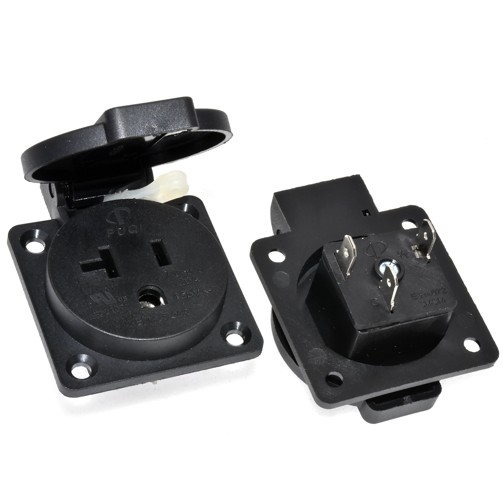 多機能電源ワイヤードソケットブラック,米国および産業用,AC - Outdoor Power Receptacle のレビューと価格