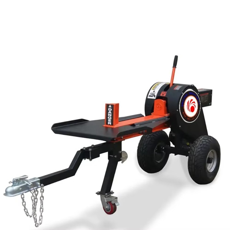 7トン電動薪割り機、油圧式木材加工機、家庭用庭園用ポータブル - Log Splitter Electric のレビューと価格