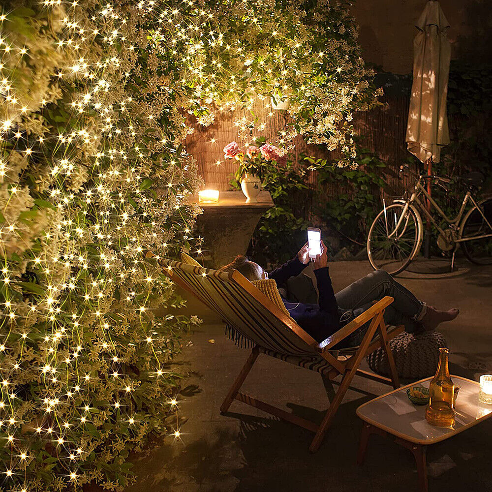 庭,滝,妖精,クリスマスの装飾,屋外,200 LED,1パッ - Outdoor Power For Christmas Lights のレビューと価格