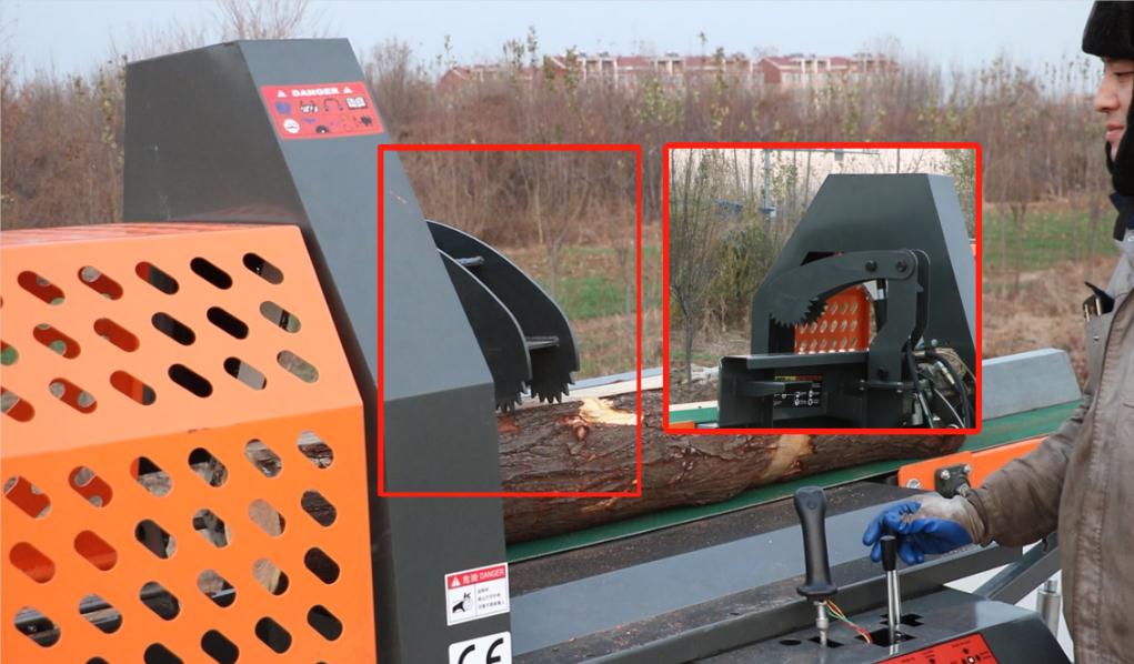 カスタマイズされた20トン業務用薪割り機、油圧式自動木材加工 - Log Splitter Electric のレビューと価格