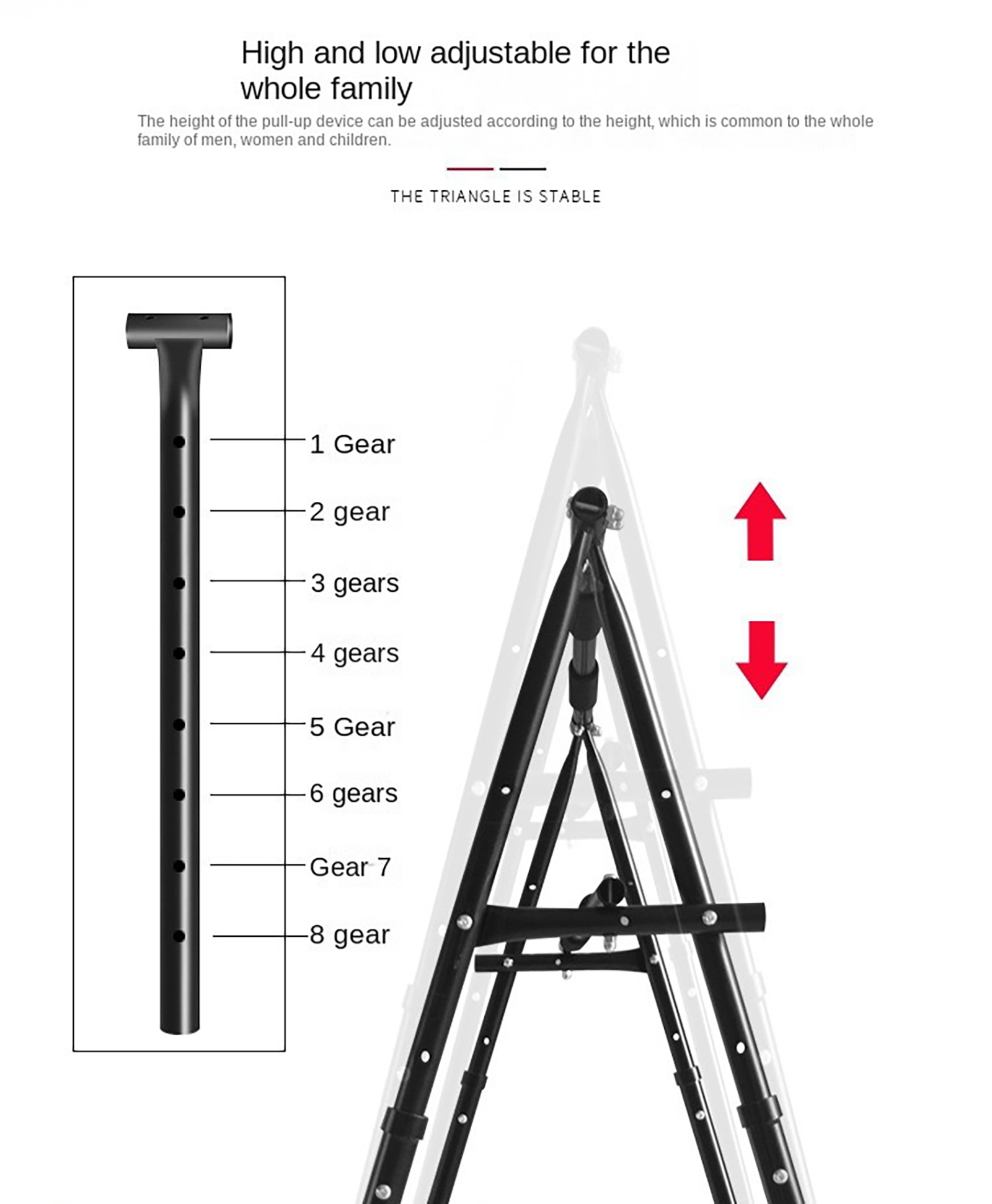 高品質ホームジム懸垂バー折りたたみ式ディップバー多機能パワー - Outdoor Power Tower Pull Up Bar のレビューと価格