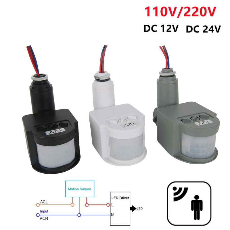 赤外線モーション検出器,220/110V,12/24 V,自 - Outdoor Power Outlet Weatherproof のレビューと価格
