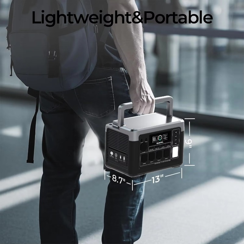 EU USA倉庫 1800W 1024Wh 静音ソーラー発電 - Outdoor Power Usa のレビューと価格