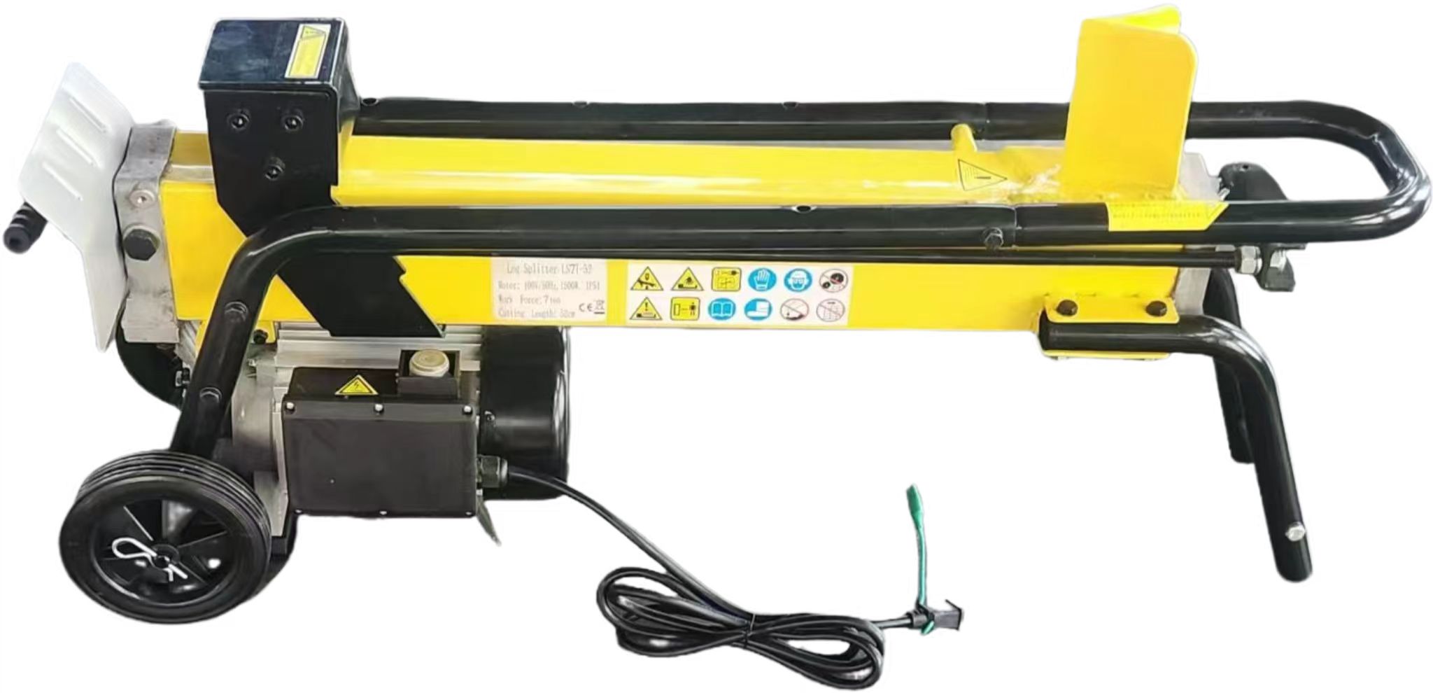 熱販売中！林業機械用 油圧式電動薪割り機 5t-520 - Log Splitter Electric のレビューと価格