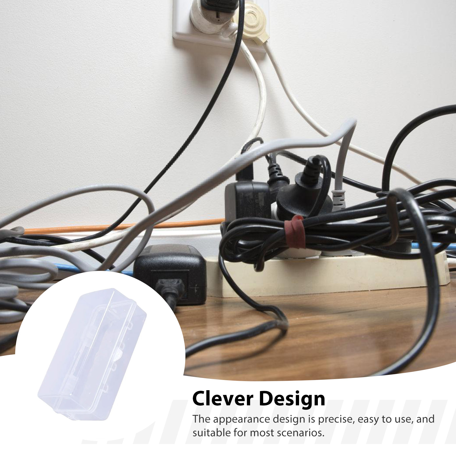 防水電気ボックス 屋外用ユニバーサルプロジェクトエンクロージ - Outdoor Power Strip With Cover のレビューと価格