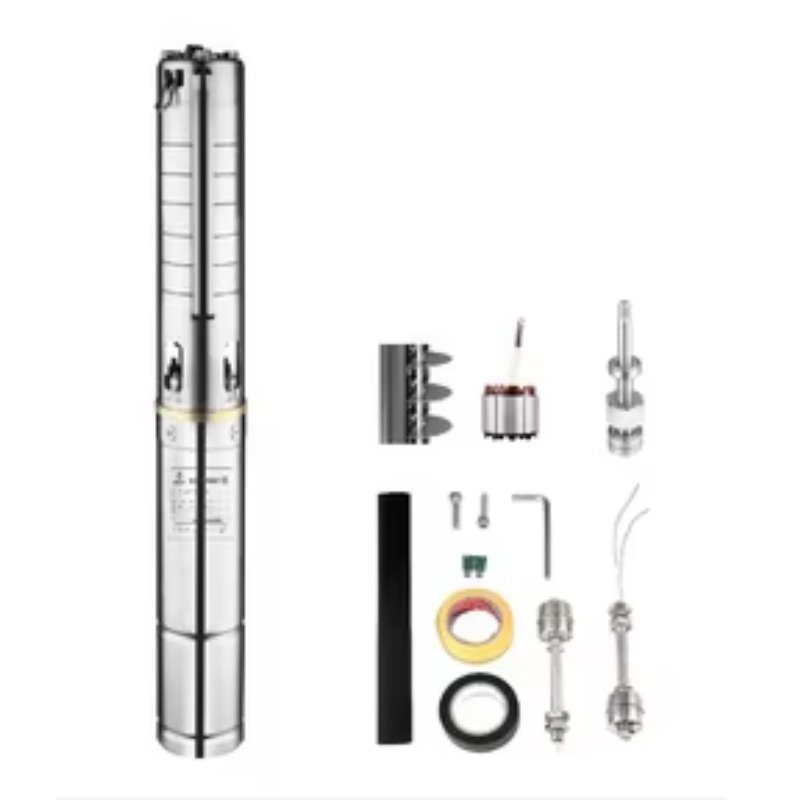 高圧灌漑用1.5馬力垂直型ソーラー水中ディープウェルポンプ（ - Water Pump Submersible のレビューと価格