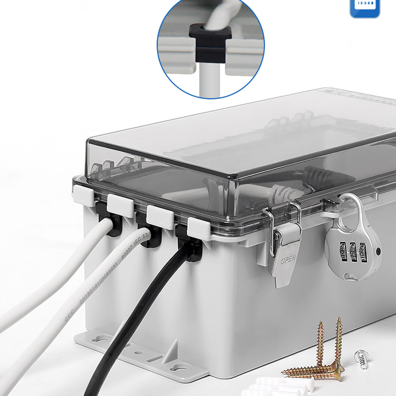 防水プラスチックケーブルボックス,電源タップ用接続カバー,ポ - Outdoor Power Strip With Cover のレビューと価格