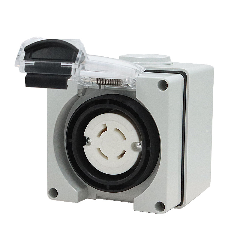 125/250V 20A 発電機 RV 電源インレットボック - Outdoor Power Receptacle のレビューと価格