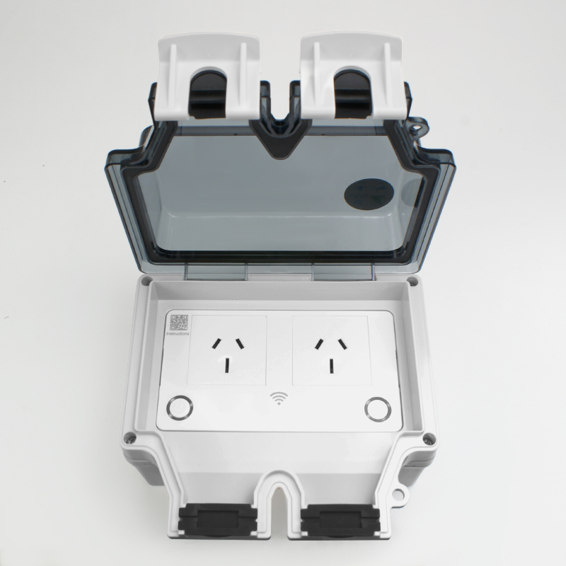 Avoir-Wi-Fi防水電源コンセント,タイマー付き,スマ - Outdoor Power Outlet With Remote Control のレビューと価格