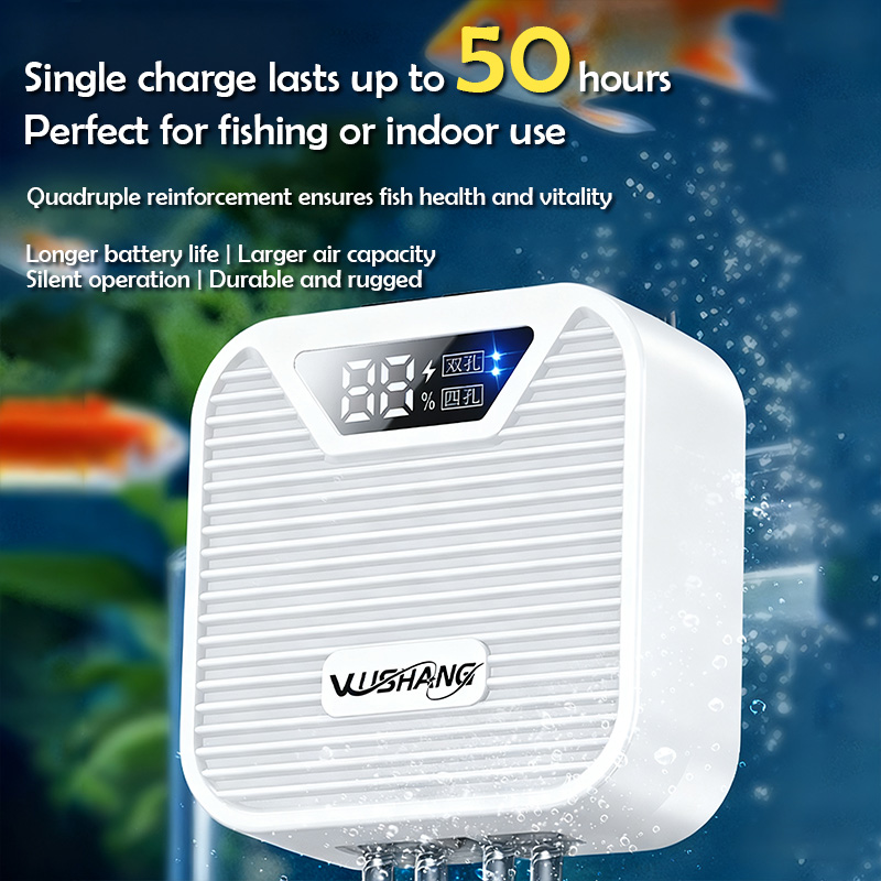 3W水槽用酸素ポンプ釣り用酸素供給器屋外水槽USB充電式酸素 - Outdoor Usb Power Adapter のレビューと価格