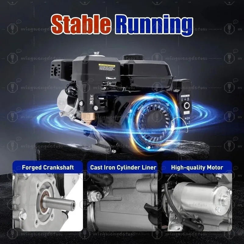 4ストローク212cc 7.5馬力ガソリンエンジン電動スター - Log Splitter Electric のレビューと価格