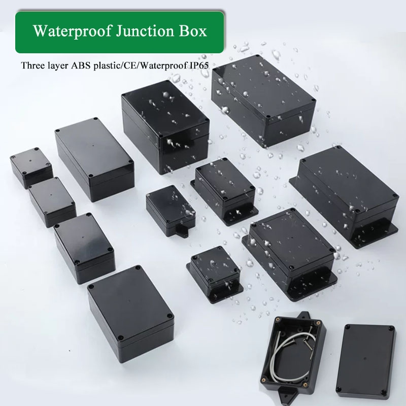 ABS プラスチック製黒色トリプル防水ボックス屋外防水ジャン - Outdoor Power Monitor のレビューと価格
