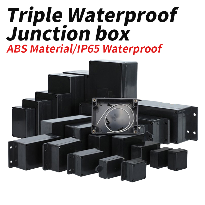 ABS プラスチック製黒色トリプル防水ボックス屋外防水ジャン - Outdoor Power Monitor のレビューと価格