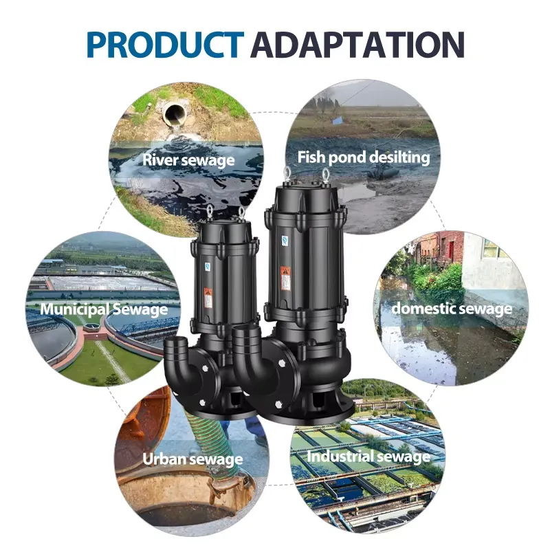 5台の0.75 Kw水中汚水ポンプ、1インチ出口、海洋廃水、 - Water Pump Submersible のレビューと価格