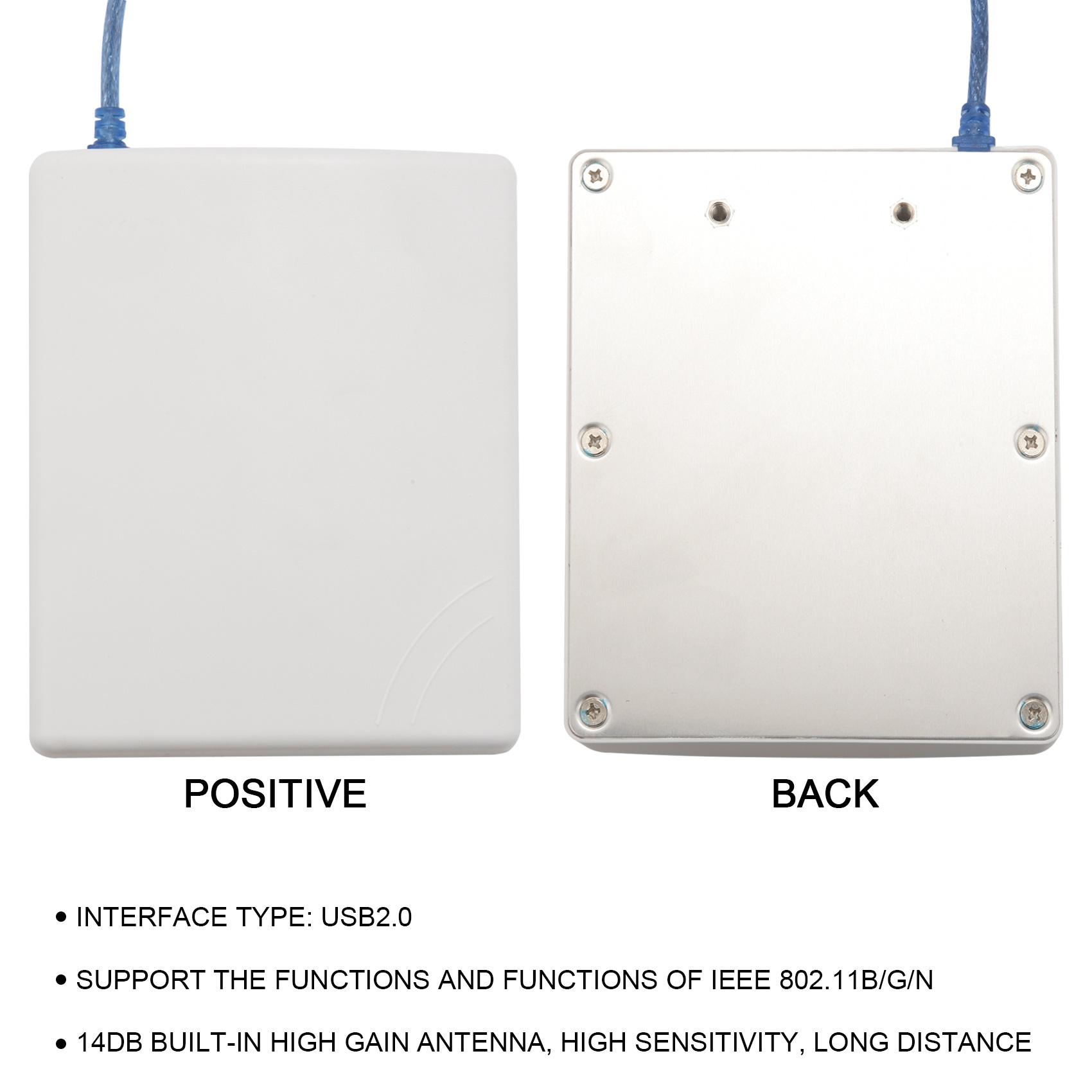 A53M-150Mbps 高利得14Dbiアンテナ 5Mケー - Outdoor Usb Power Adapter のレビューと価格