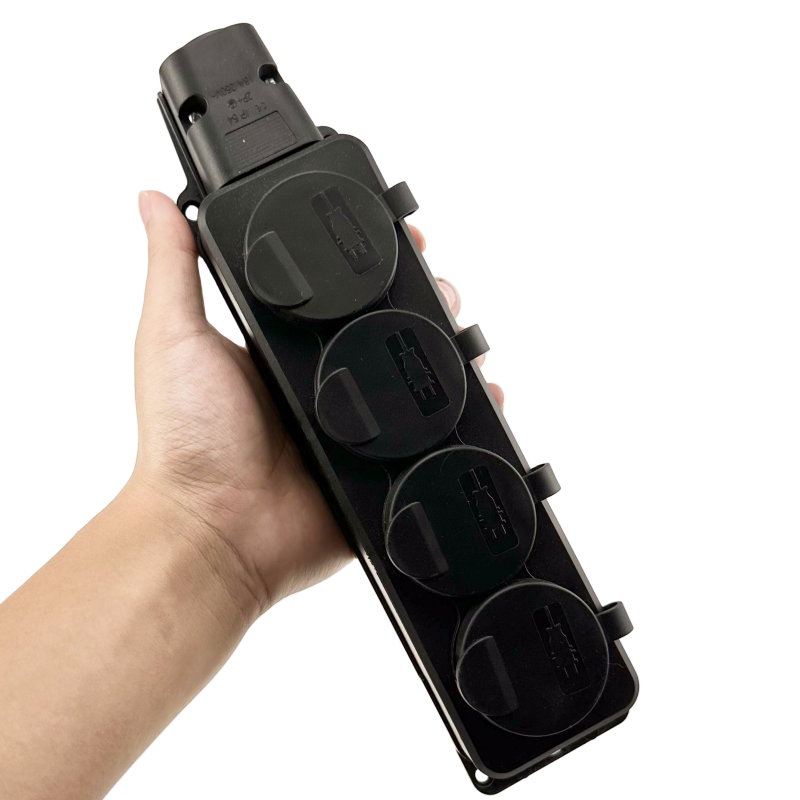 EU電源プラグ,カバー付き防水,ワイヤレス,延長,屋外,ip - Outdoor Power Strip With Cover のレビューと価格