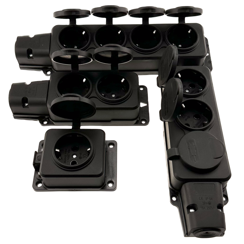 EU電源プラグ,カバー付き防水,ワイヤレス,延長,屋外,ip - Outdoor Power Strip With Cover のレビューと価格