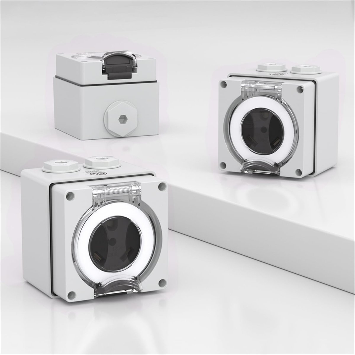 HHTL 30アンペア電源コンセントボックス、125ボルトN - Outdoor Power Receptacle のレビューと価格