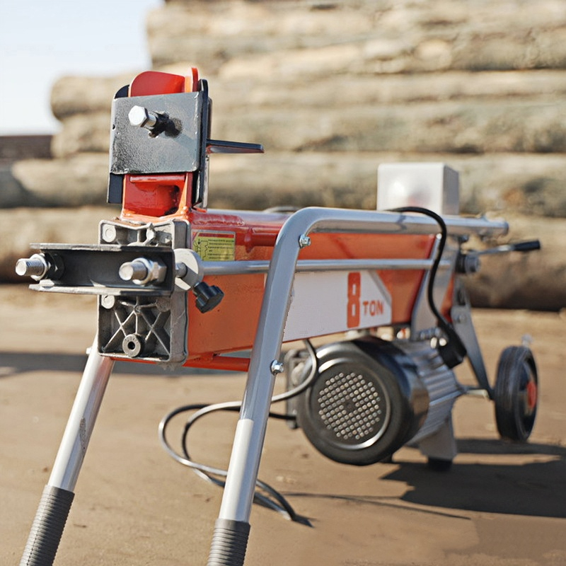 8トン可搬式油圧電動薪割り機 家庭用木材ログスプリッター - Log Splitter Electric のレビューと価格
