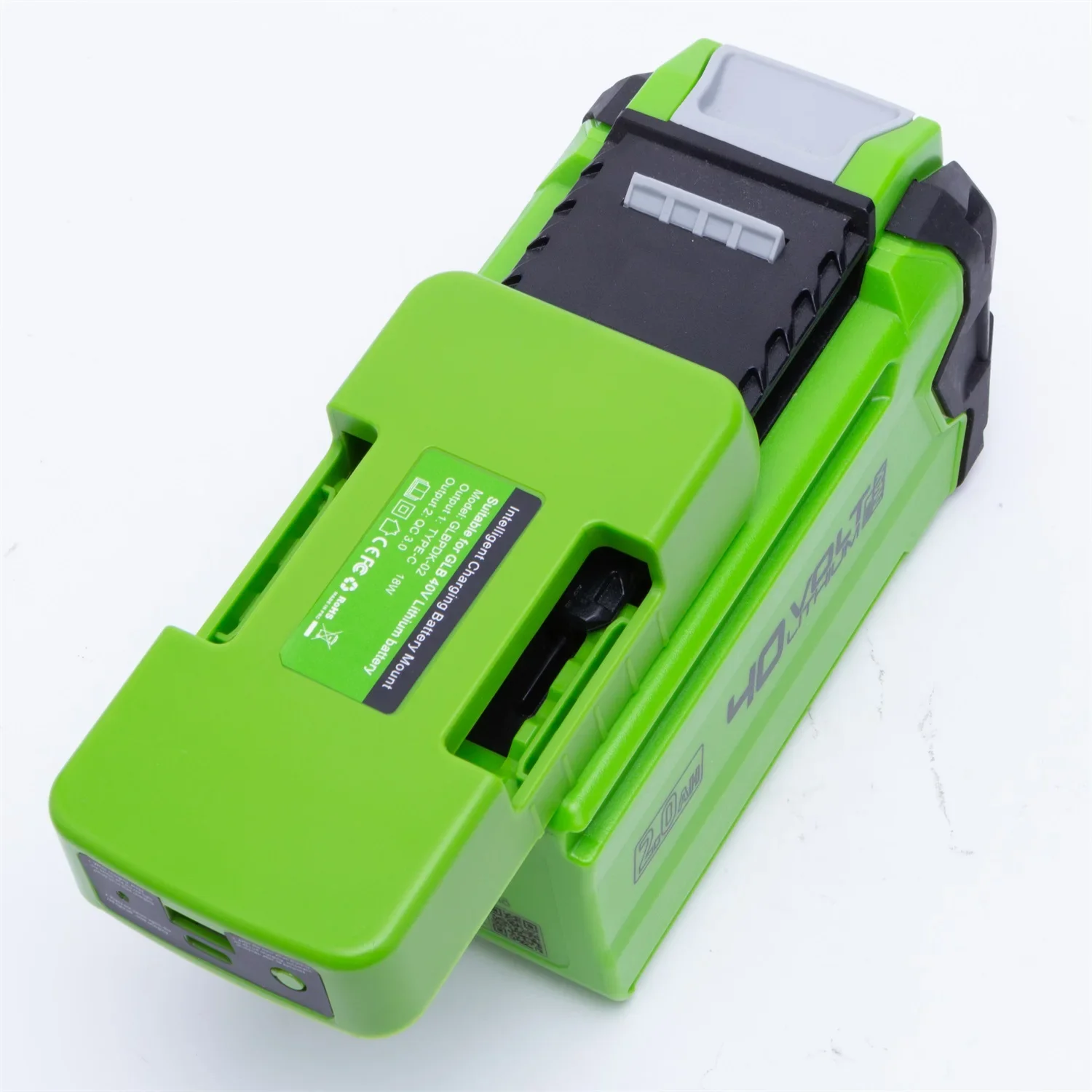GREENWORKS 40V G-max リチウムイオンバッ - Outdoor Usb Power Adapter のレビューと価格