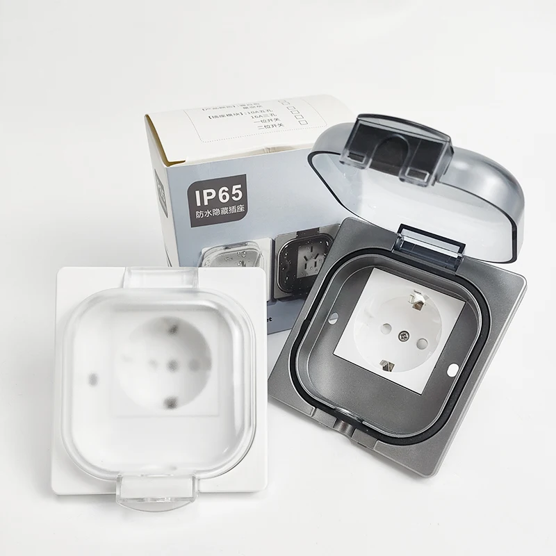 IP65防水屋外ソケット - 16A高出力壁プレート、250 - Outdoor Power Receptacle のレビューと価格